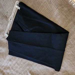 Navy blue Talbot's ankle pants